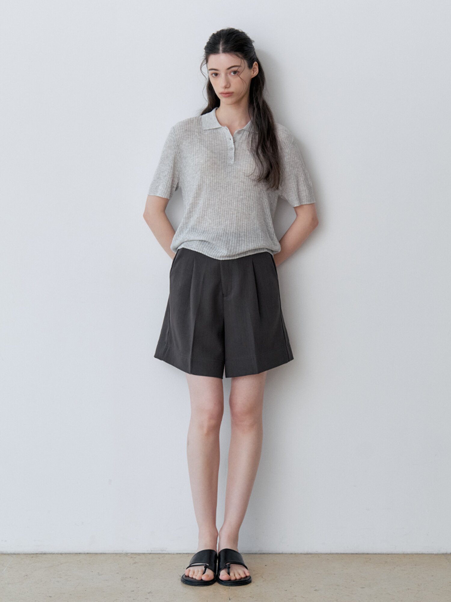 4 LENGTH WIDE SHORTS+BELT SET (CH)