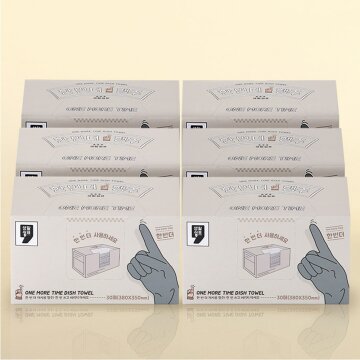 리본제이 무려 1년분 생활쉼표 한번 더 일회용 행주 (총 180매) 빨아쓰는 행주