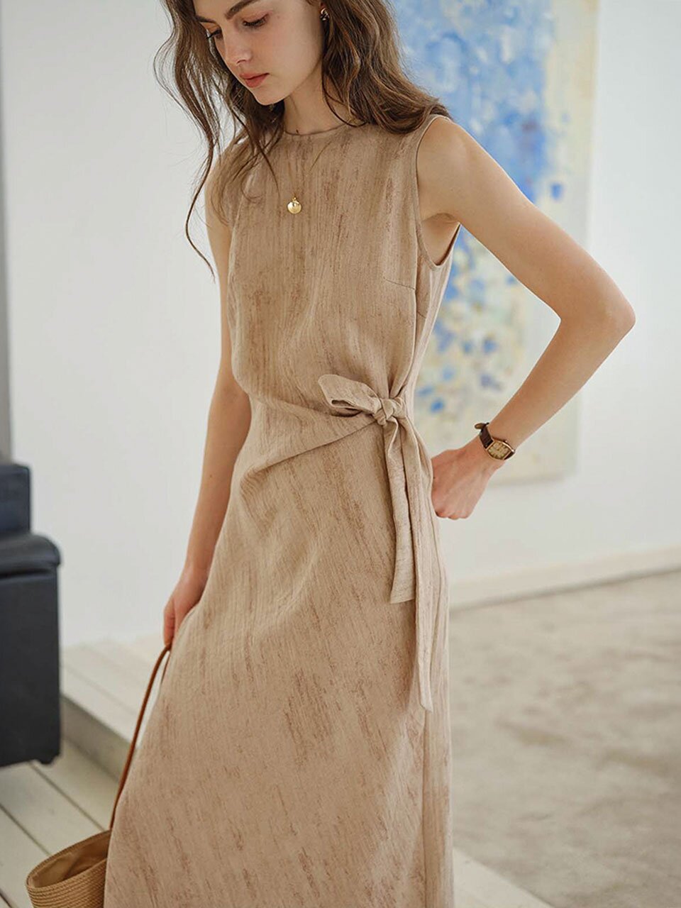 SR_Strap-on waist dress