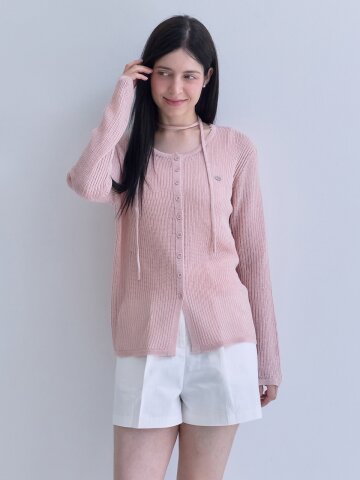 [메종르하르] 젤라또 썸머 가디건 (타이SET) 4color