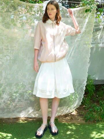 LAYER COLLOR BLOUSON_BABY PINK