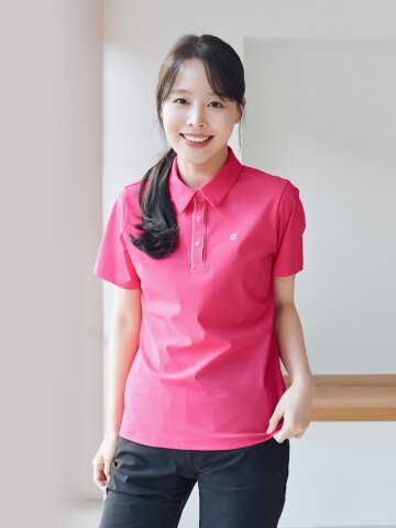 PWX Q226-3421-23 여성 냉감 기본형 카라티셔츠