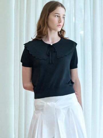 CAPE COLLOR KINT_BLACK