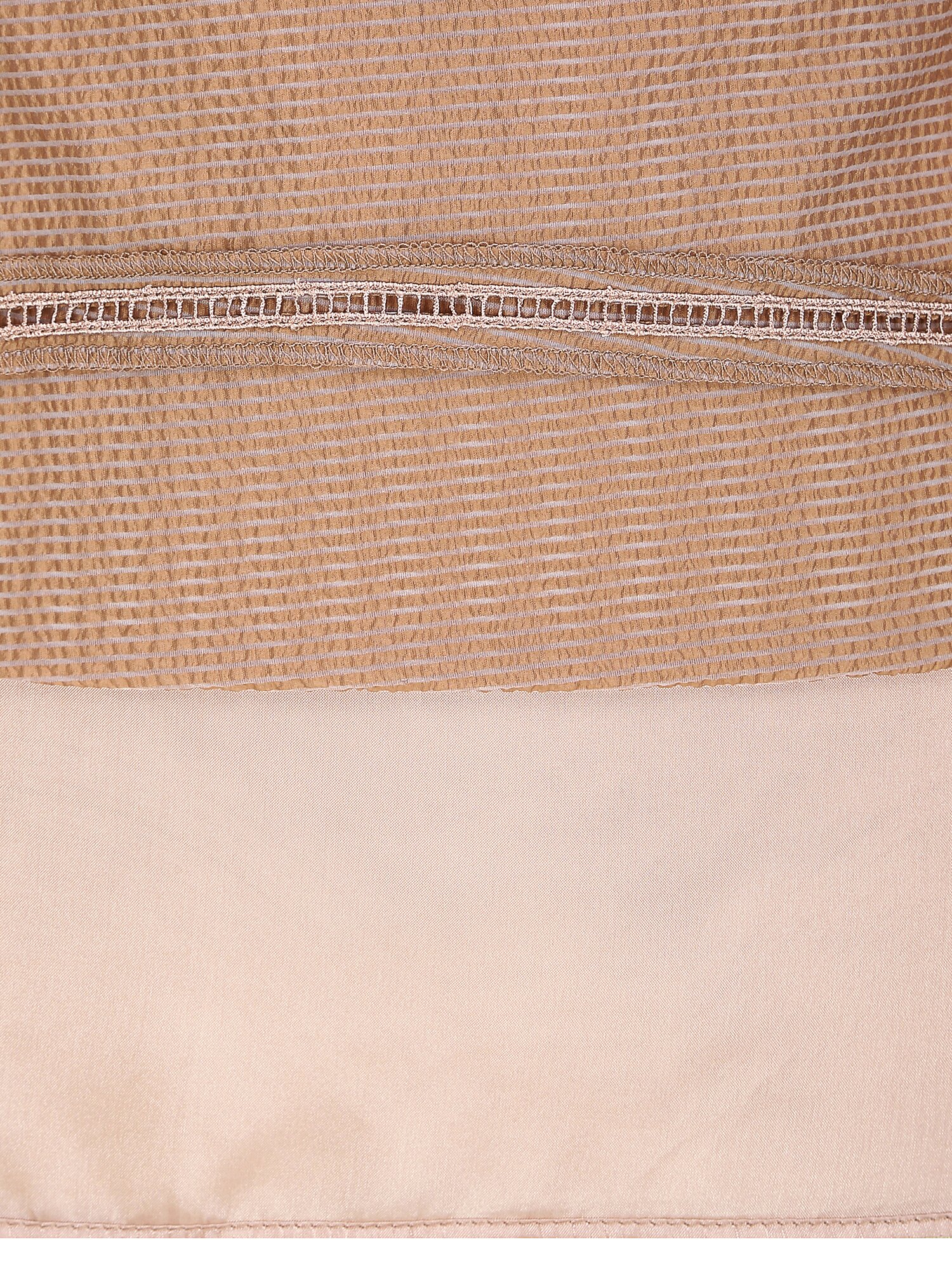 시어서커 오픈 칼라 플레어 원피스 (STRIPE BEIGE)