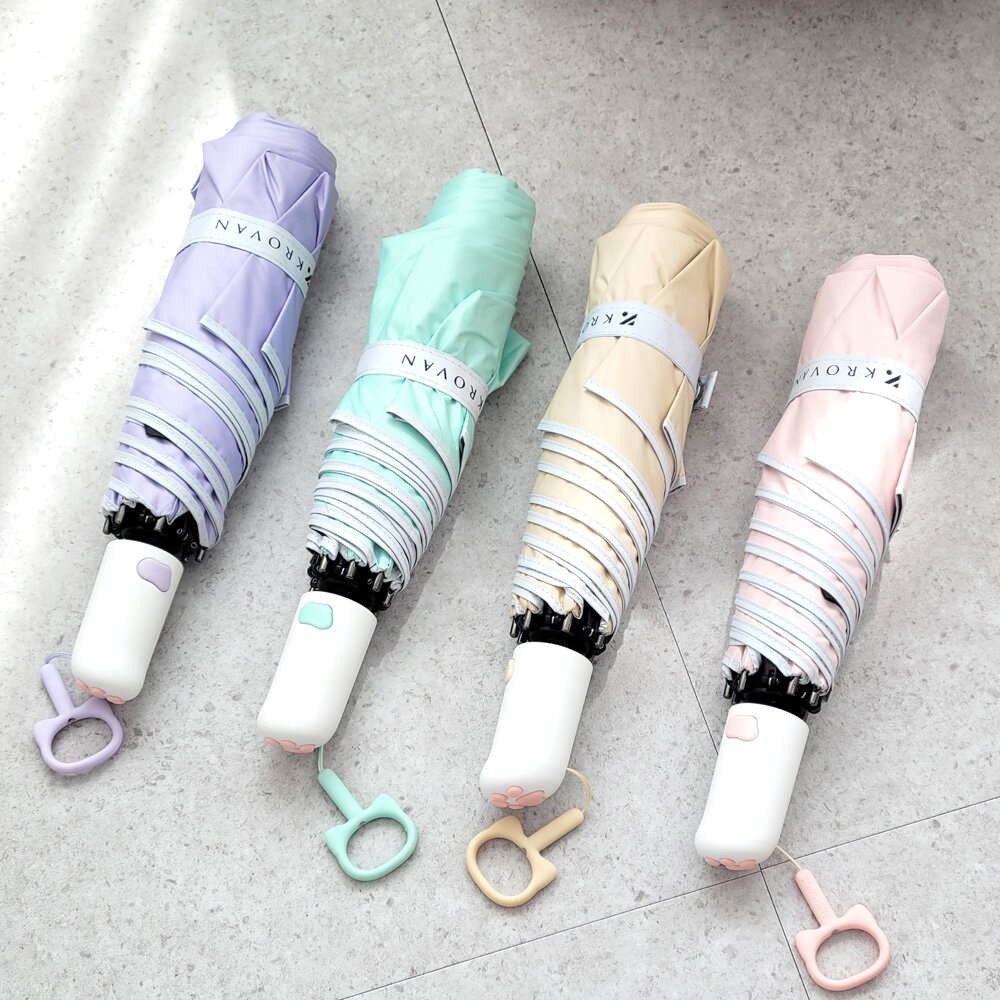 크로반 경량 3단자동 양산 UV암막 kitten KR29