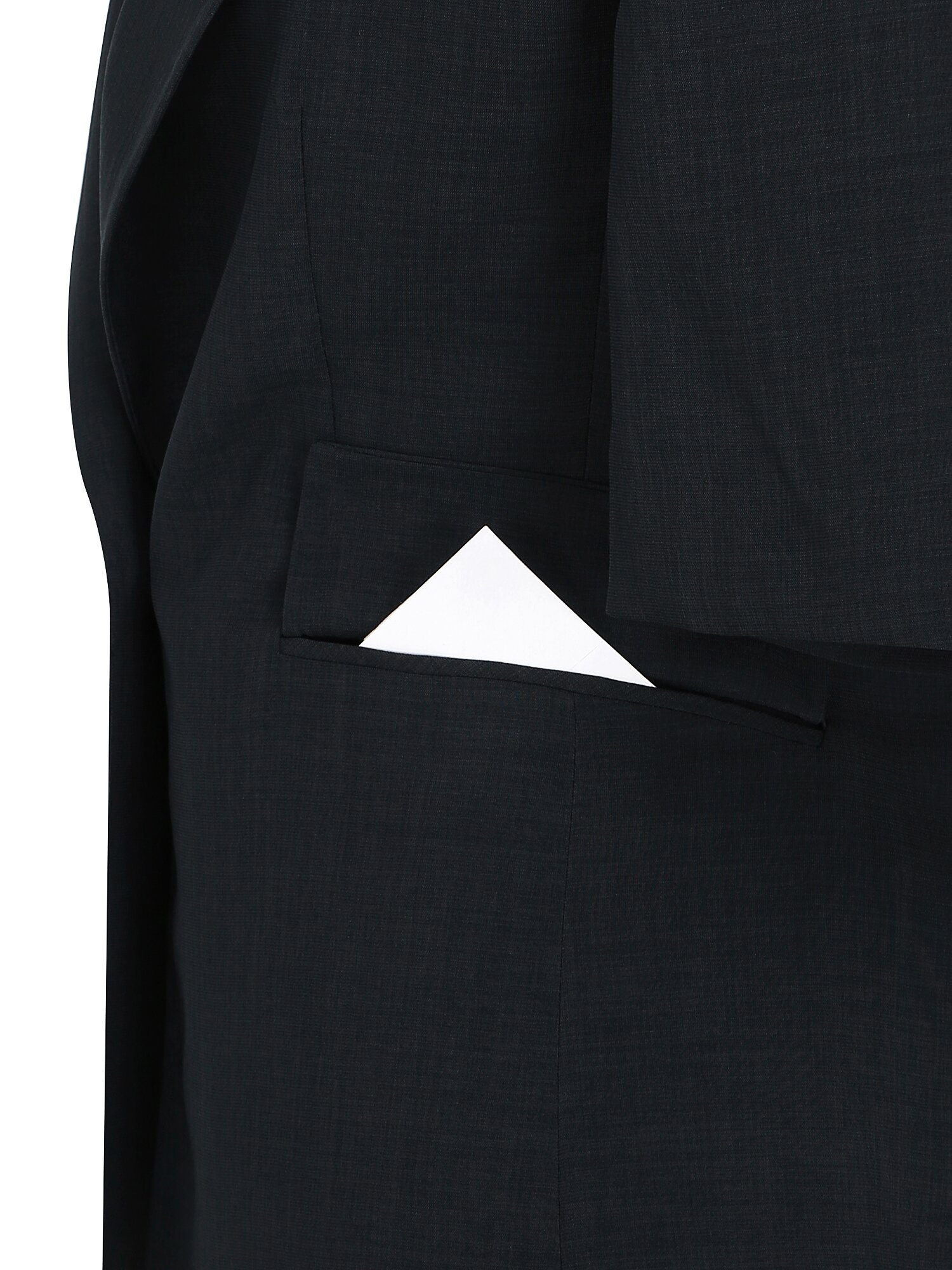 테일러드 하프 슬리브 싱글 재킷 (GREY)