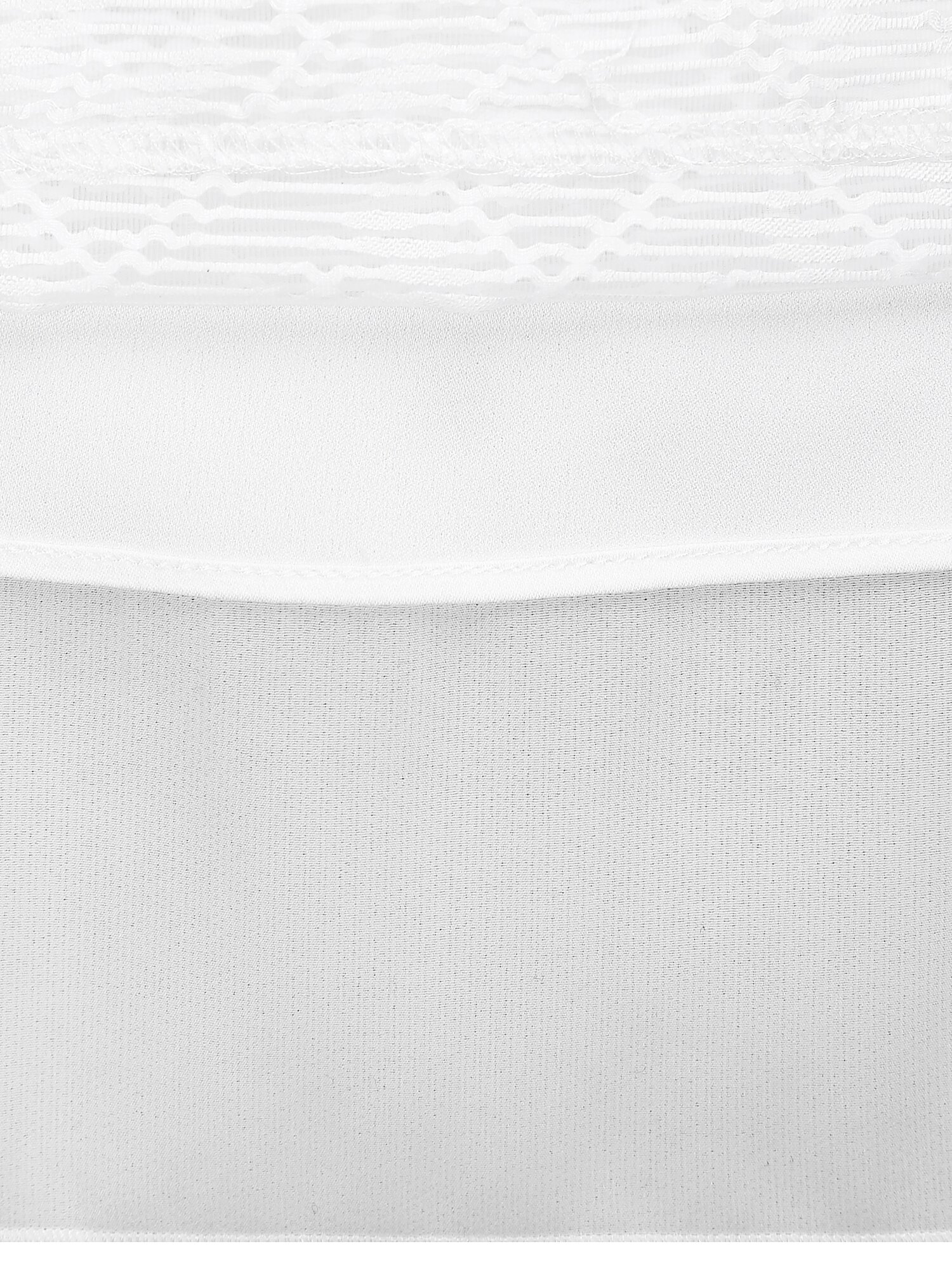 자수 시스루 헴 H라인 스커트 (WHITE)
