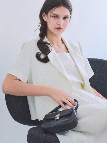 Double pocket linen blend jacket_3 Colors