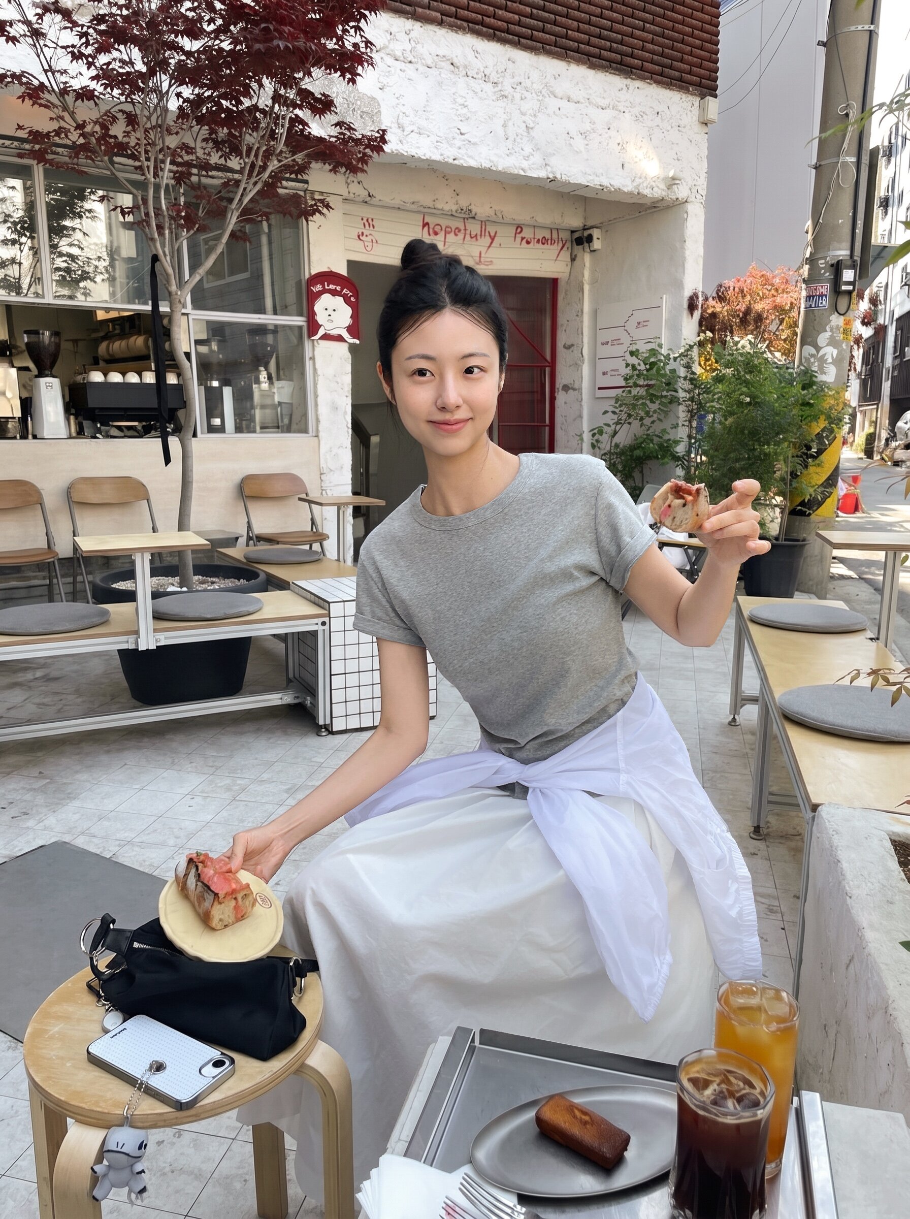 Basic Ribbed Slim T-Shirt - 7color