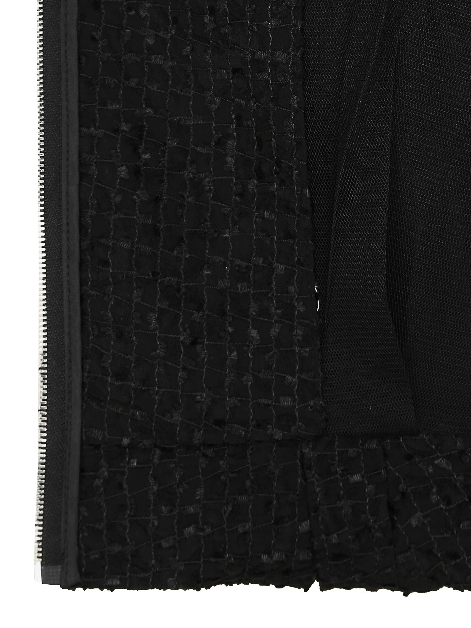 텍스쳐 볼륨 래글런 집업 점퍼 (BLACK)