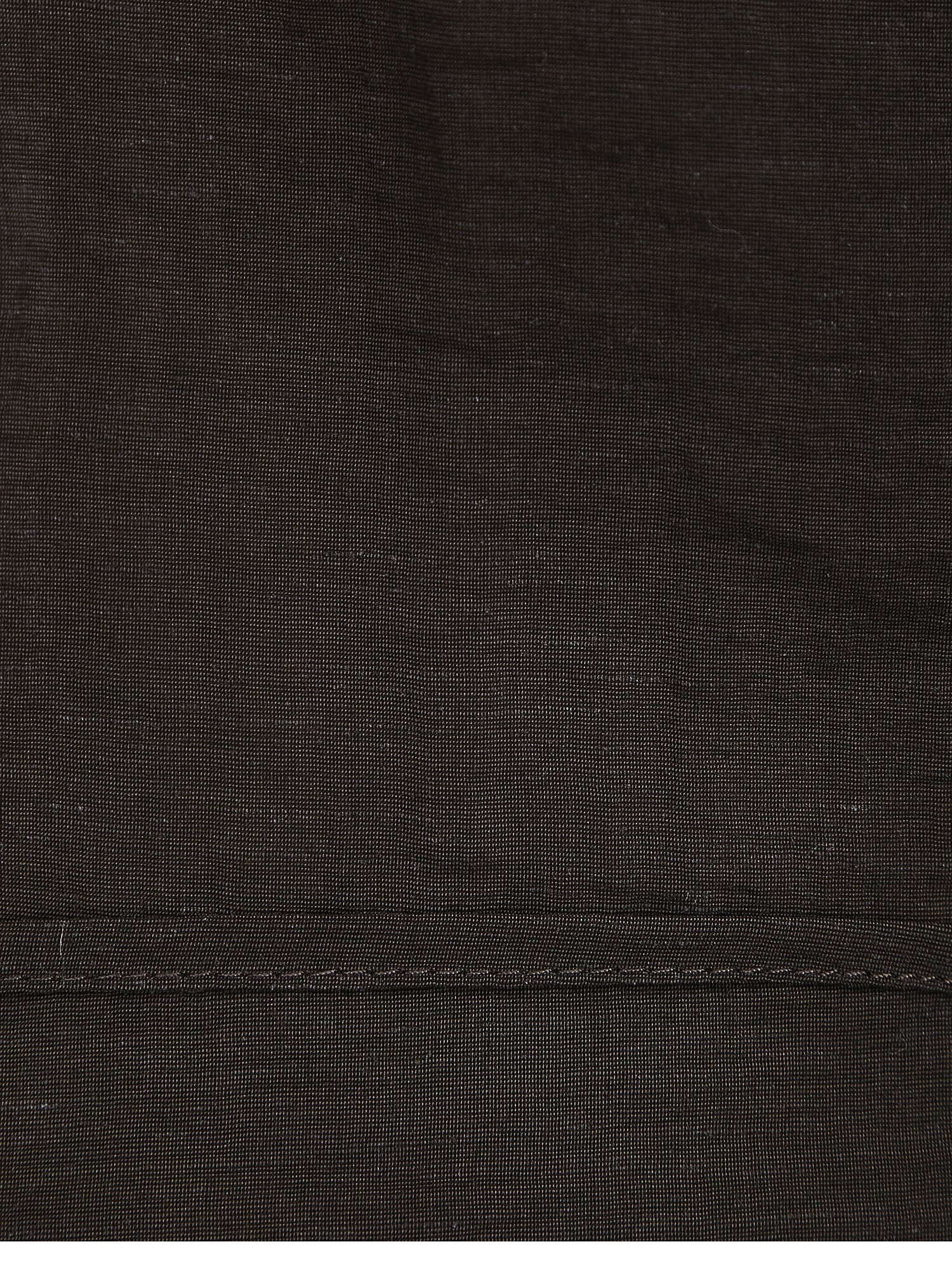 린넨 캡 슬리브 랩 블라우스 (DARK BROWN)