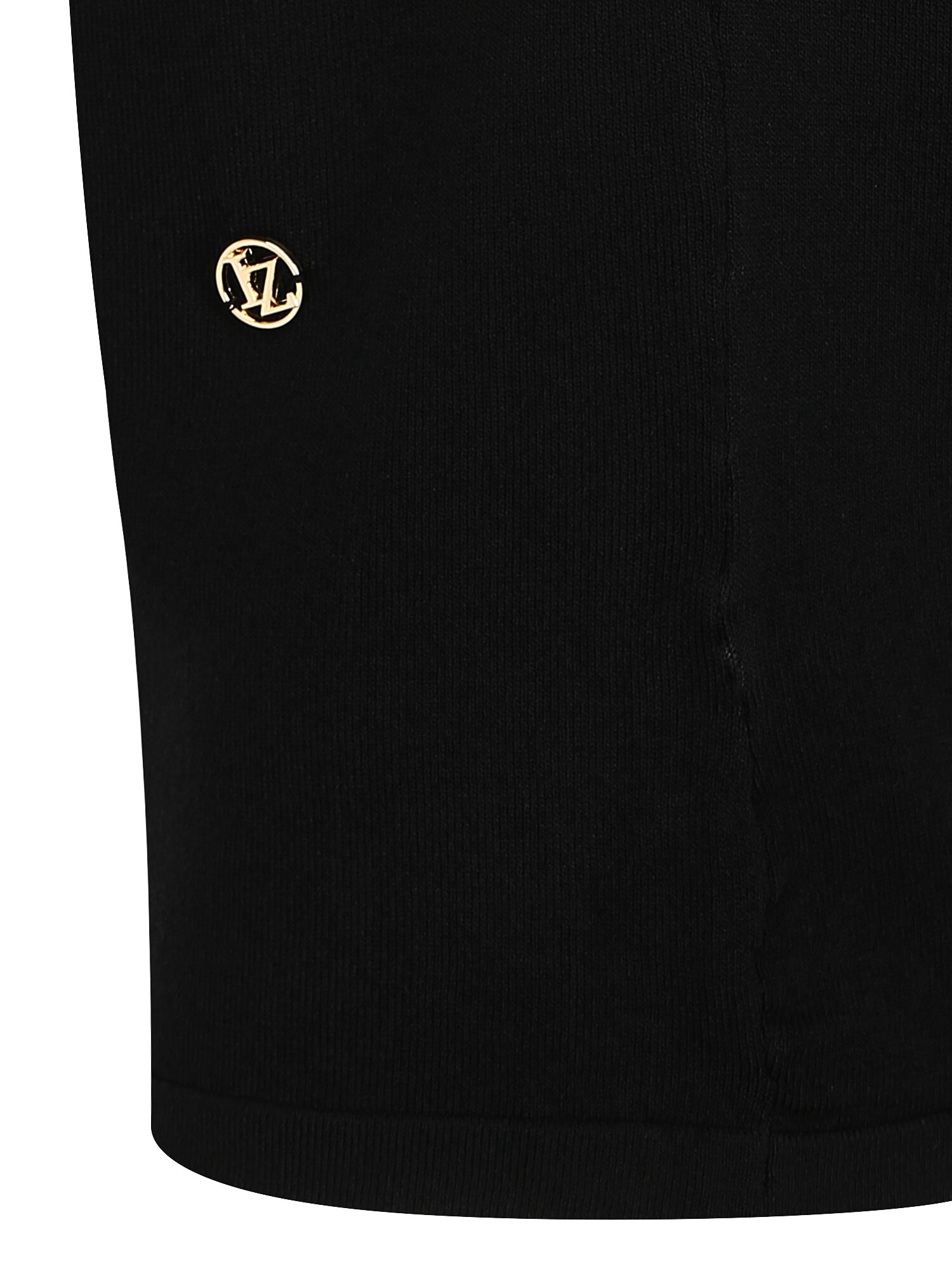 메탈 장식 돌먼 풀오버 니트 (BLACK)