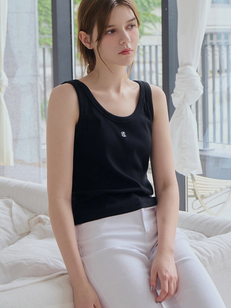 Nubi ribbed sleeveless_2 Colors