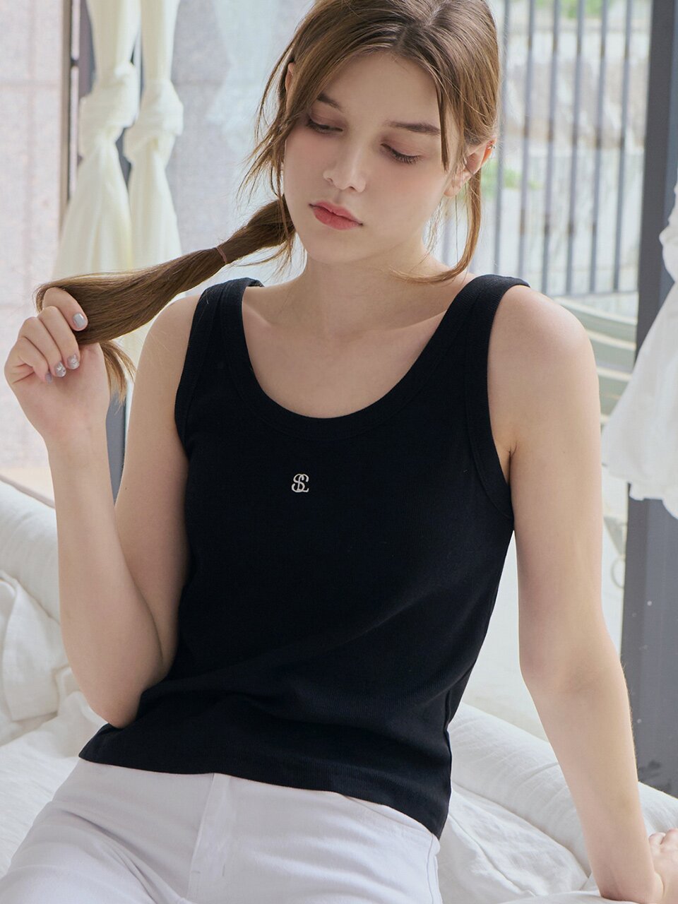 Nubi ribbed sleeveless_2 Colors