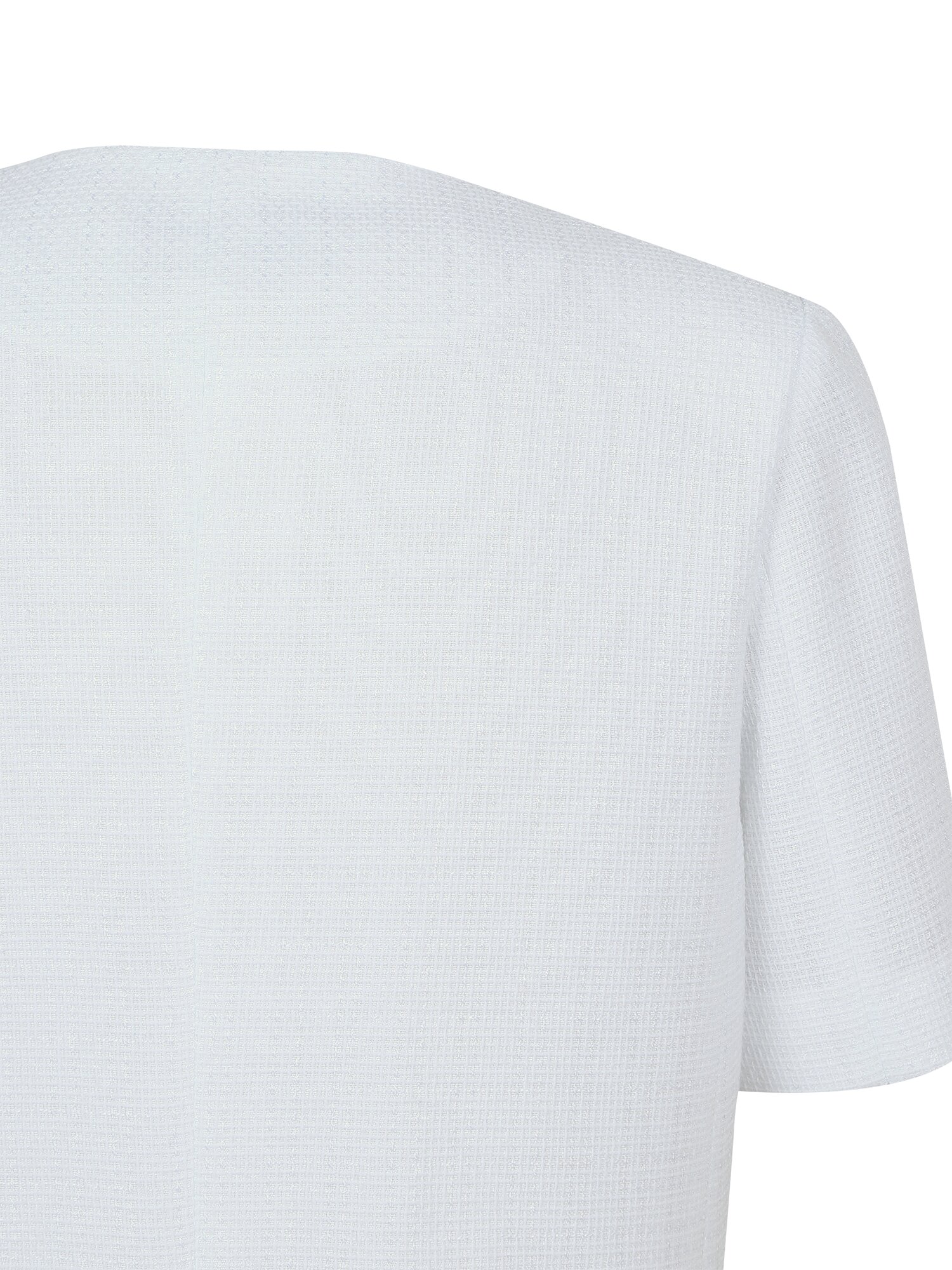브이넥 포켓 썸머 트위드 재킷 (WHITE)