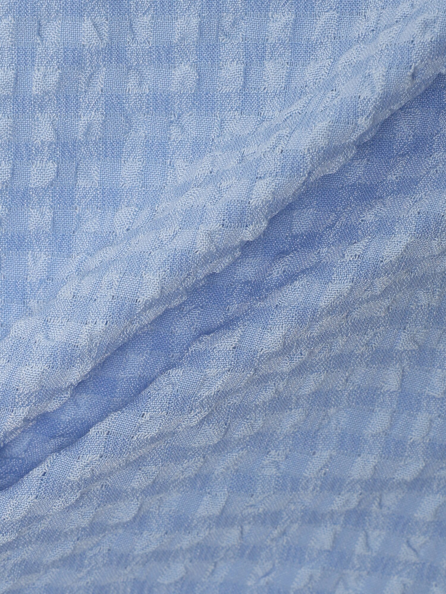 리본 뷔스티에 레이어드 티셔츠 (LIGHT BLUE)