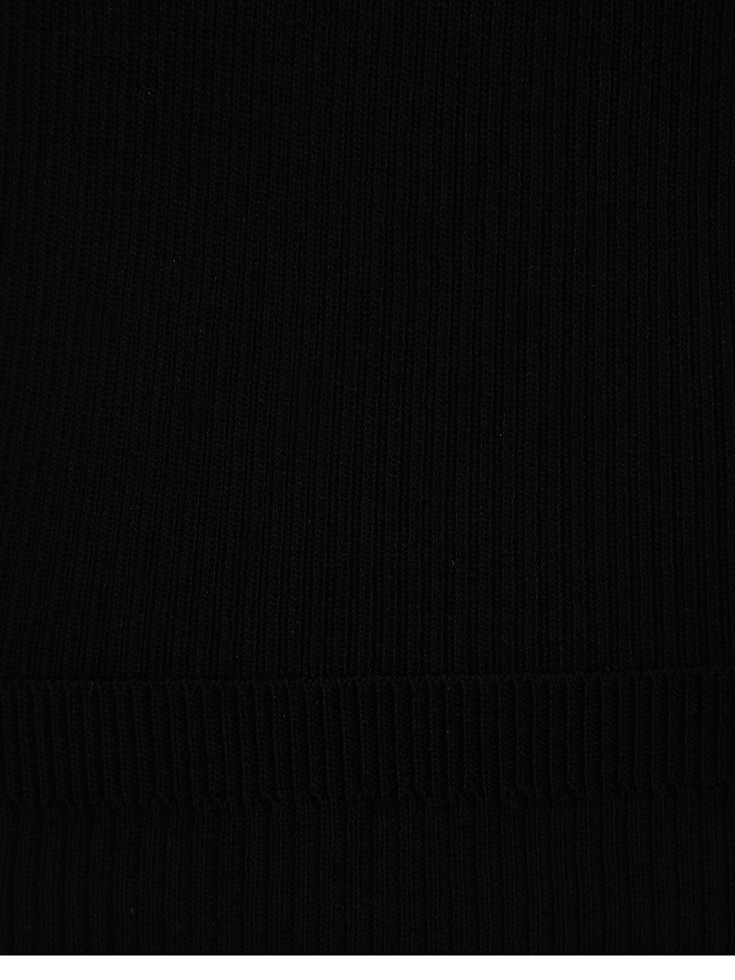뷔스티에 배색 퍼프 블라우스 (BLACK)