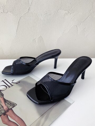 세리온 매쉬 뮬Black 5/6/7/8cm ODRD24075