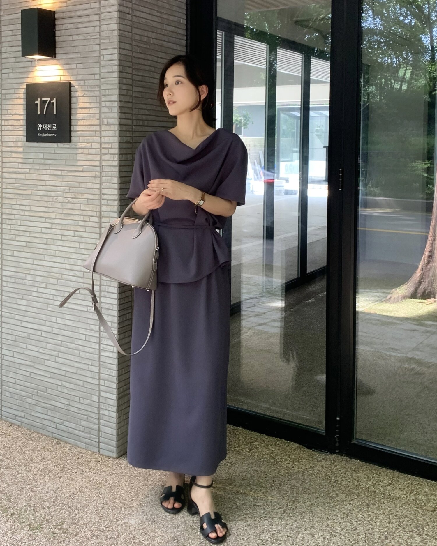 [2컬러] 르제로 플리츠 롱 스커트