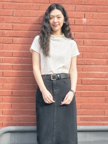 벨벳이 모크넥 티셔츠_YHTS260408