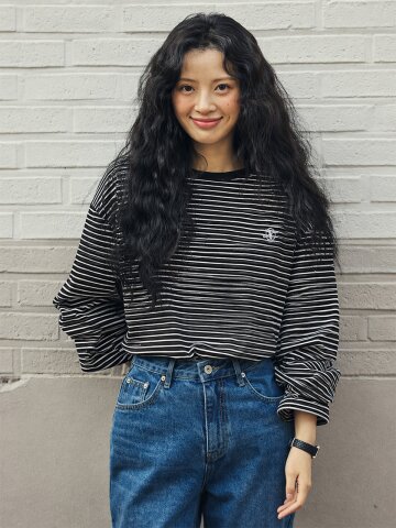 베이직 스트라이프 티셔츠_YHTS260411