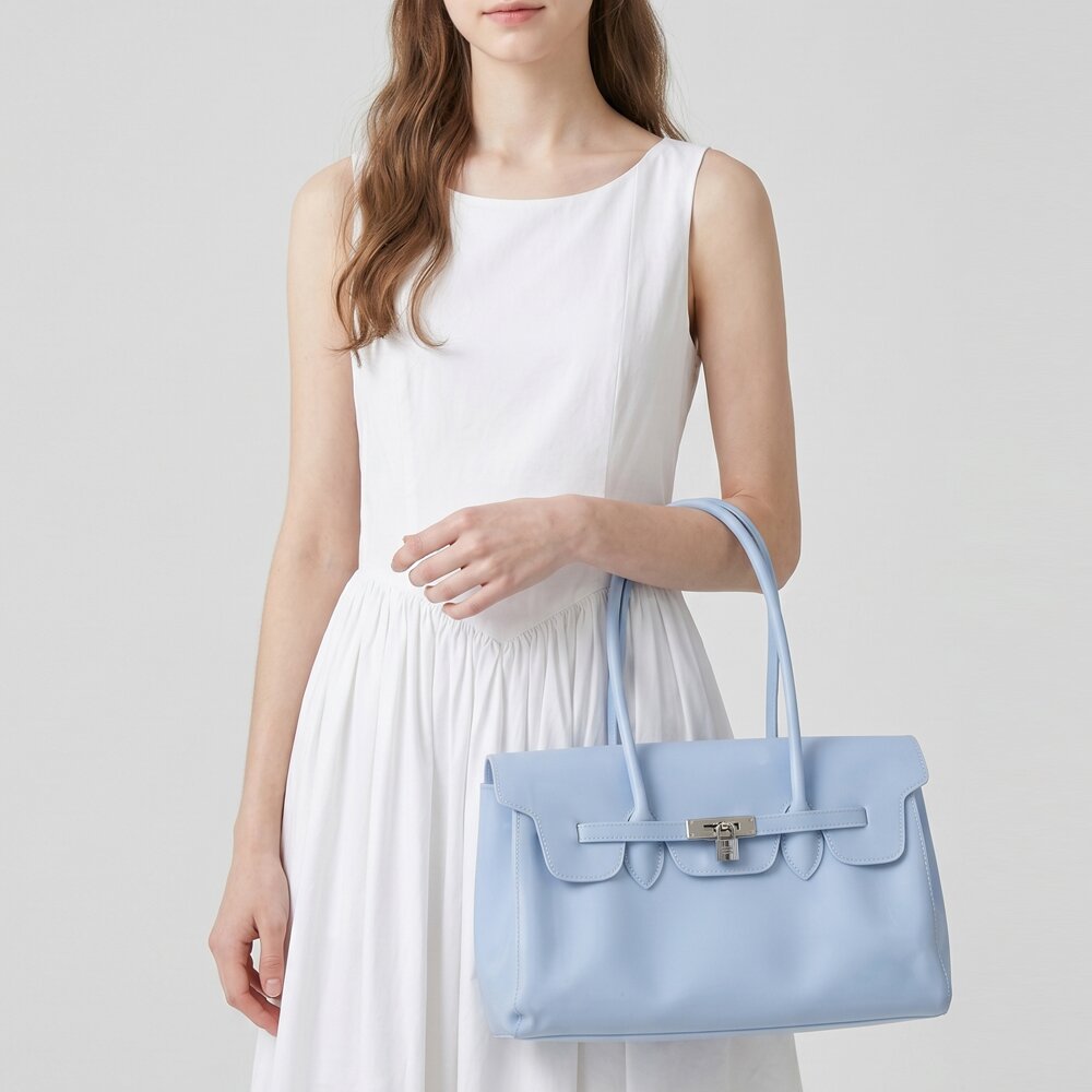 로아렌 프리미엄 컬러 토트백 여성 데일리 여름 가방 숄더 젤리백