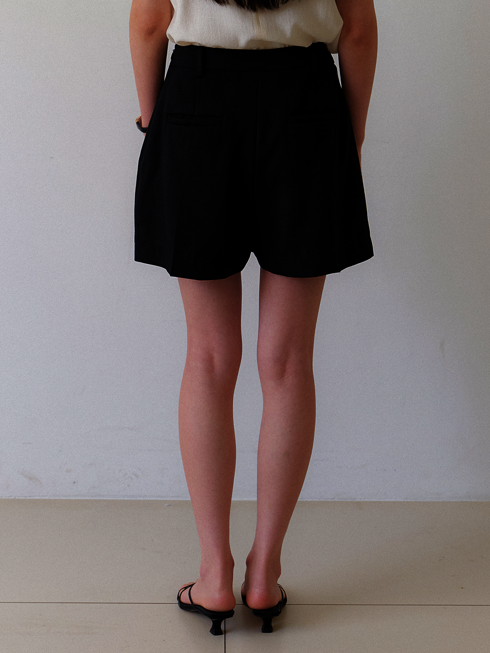Summer Mini Skirt-Shorts / Black