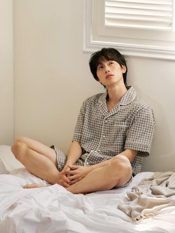 마셀 반팔 남성페어 블랙 (32수)