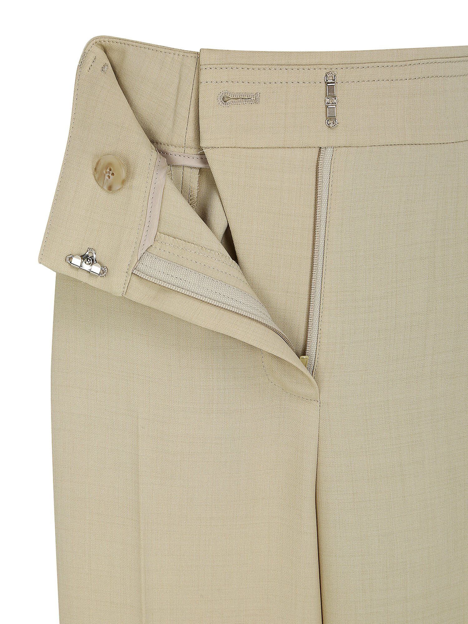 슬림핏 세미 부츠컷 팬츠 (LIGHT BEIGE)