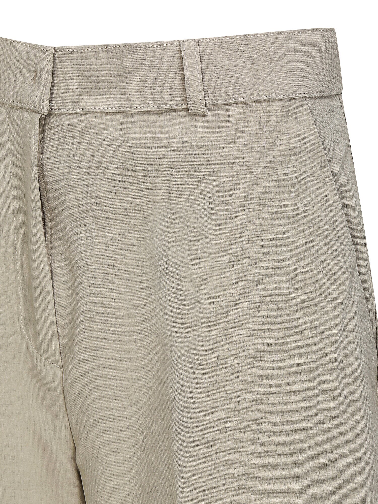 히든 인밴딩 세미 부츠컷 팬츠 (BEIGE)