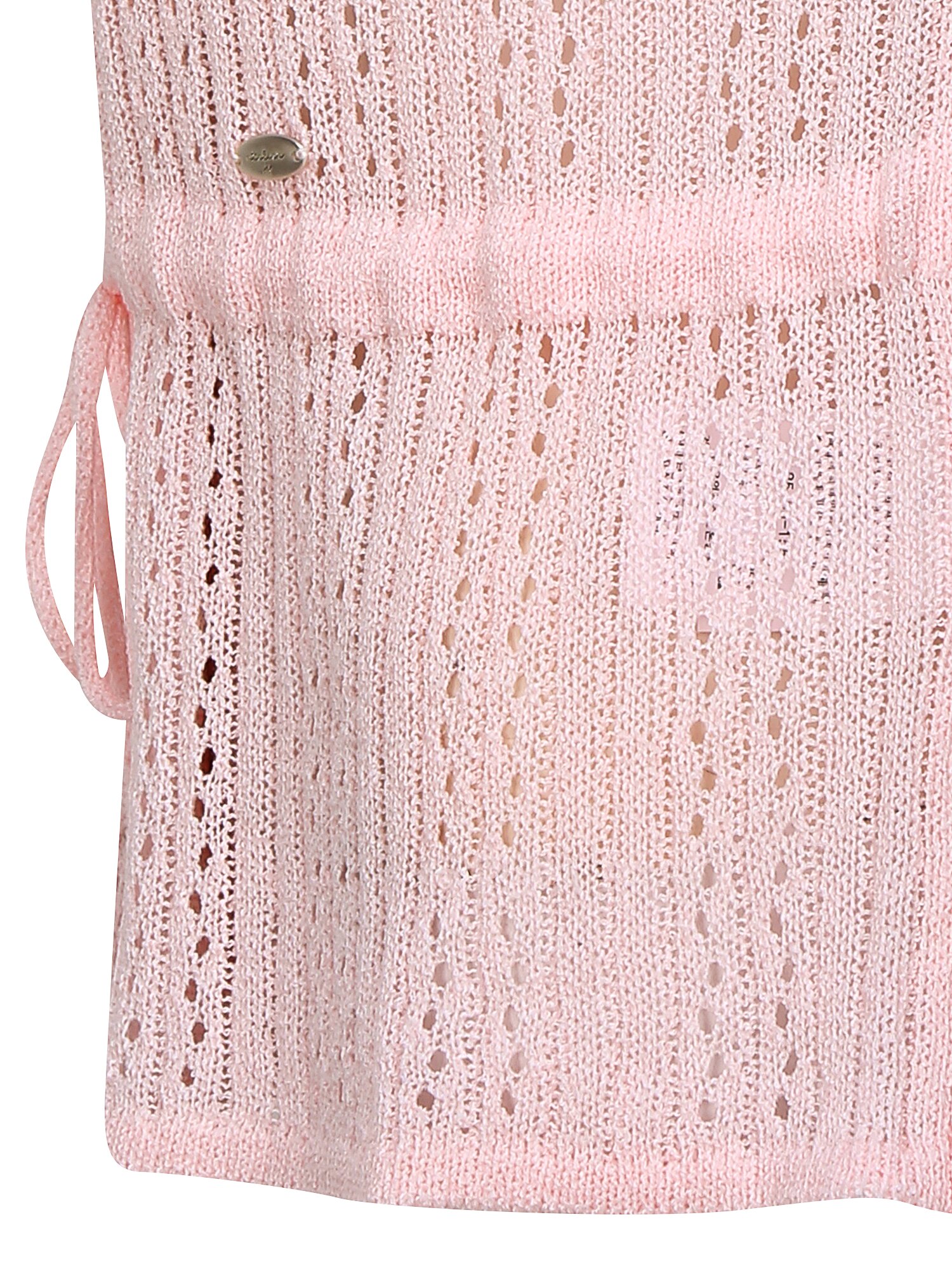 스카시 펀칭 스트링 가디건 (LIGHT PINK)