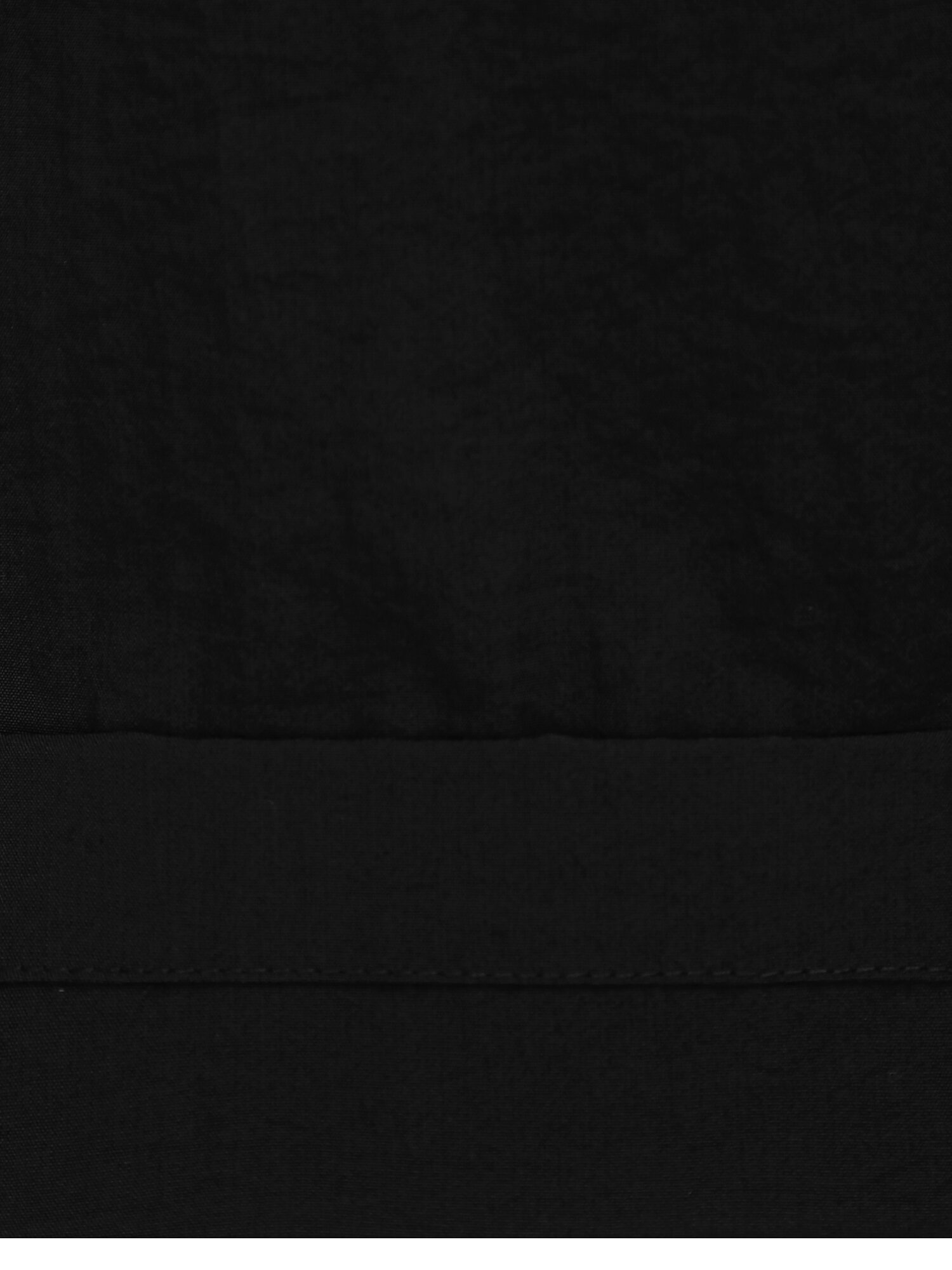 오픈 칼라 H라인 셔츠 원피스 (BLACK)