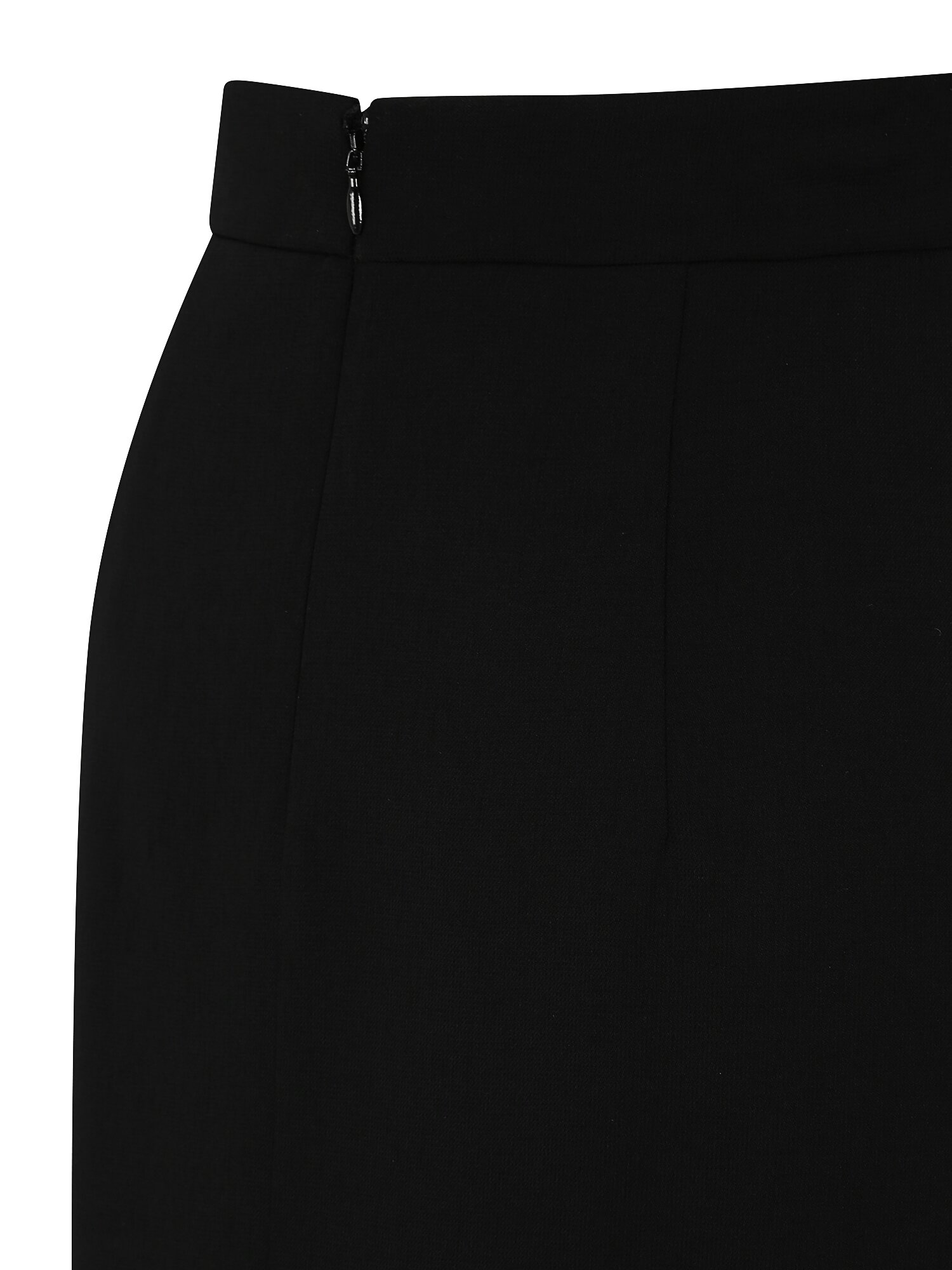 쥬얼 벨트 장식 머메이드 스커트 (BLACK)