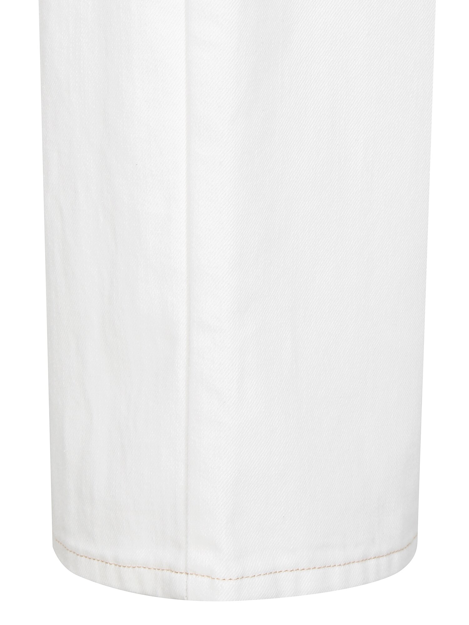 벨티드 스티치 와이드 데님 팬츠 (WHITE)