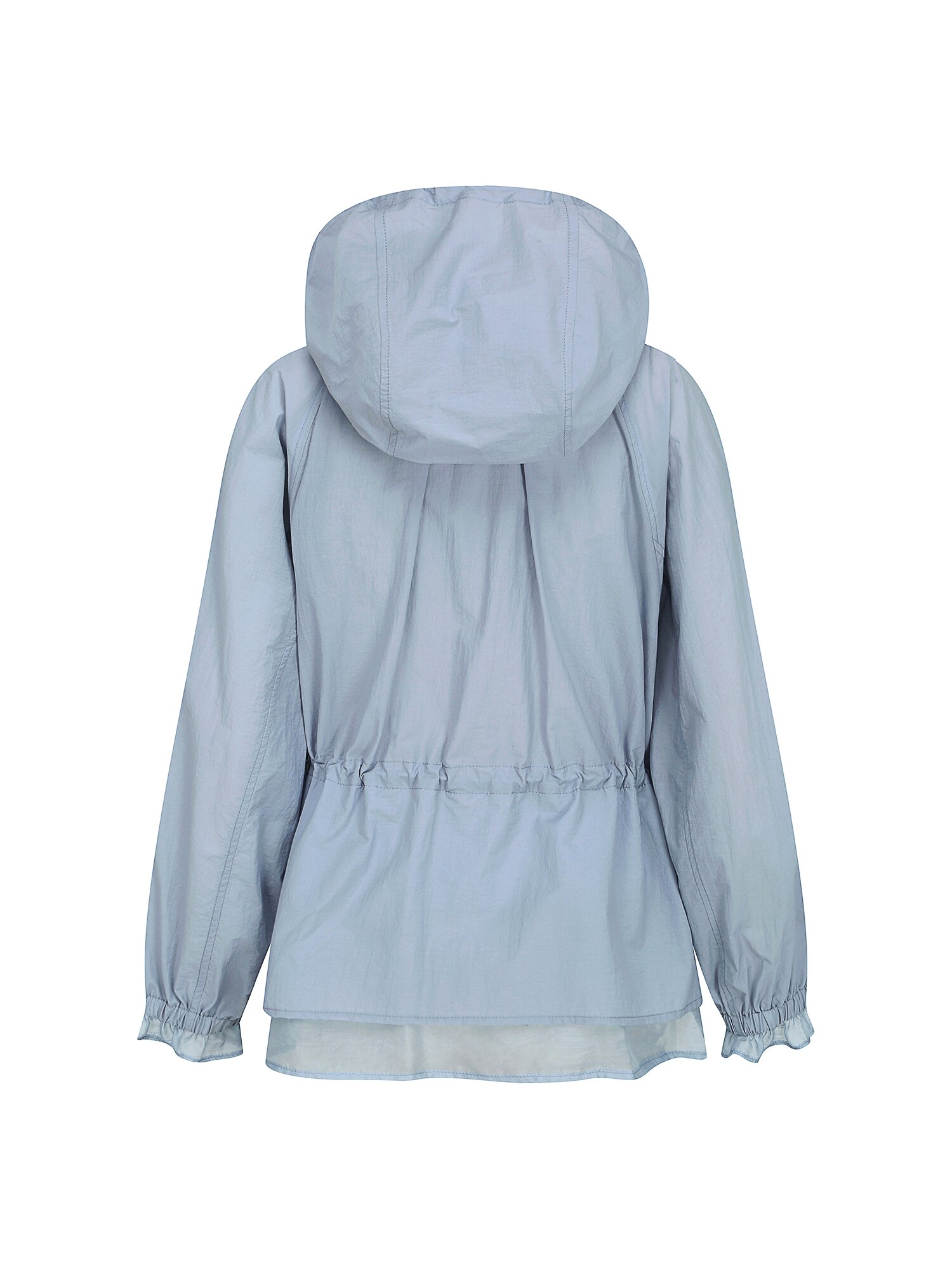 디테쳐블 후드 레이어 점퍼 (LIGHT BLUE)