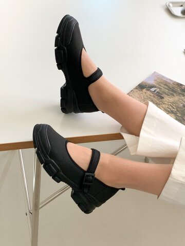 오스본 메리제인 청키 스니커즈 5cm