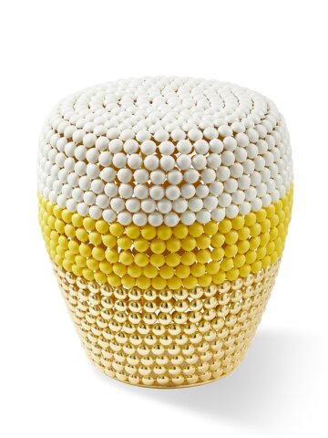 폴스포텐 STRIPED DOT STOOL _WHITE combi