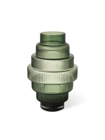 폴스포텐 Steps Vase  S _Dark Green