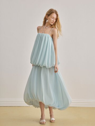 YY_Jellyfish bud slip dress