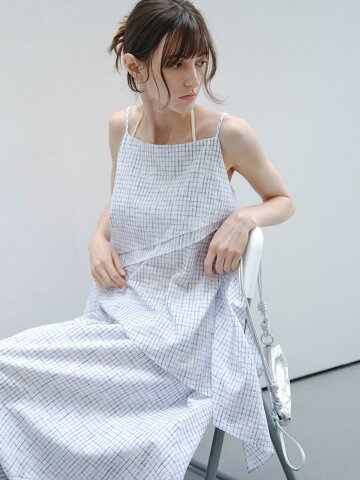 TG_Asymmetric layered camisole_2color