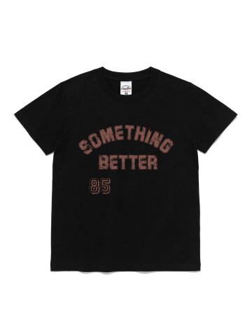 썸띵 베러 85 그래픽 우먼 반팔티 (블랙)