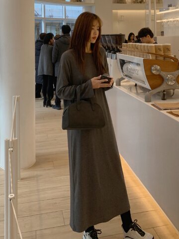 릴렉스 롱 원피스_PJOP260404