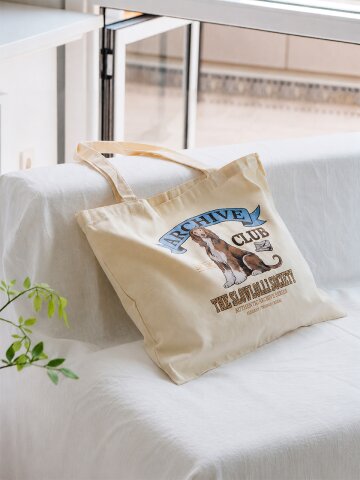 Archive puppy ecobag - Ivory