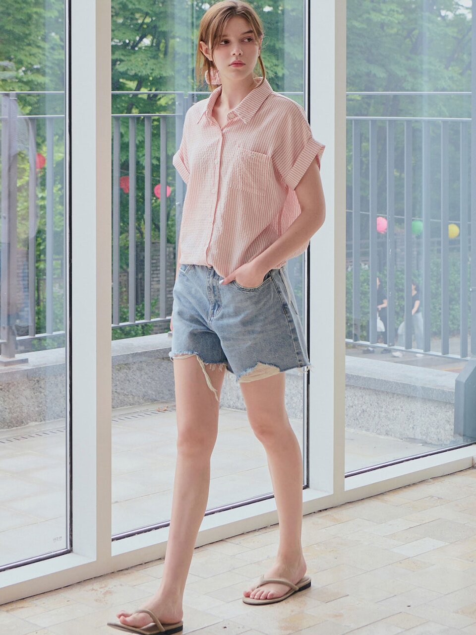 Haze cutting shorts pants_3 Colors
