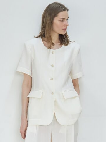 De Jacket_BeigeㅁDe Jacket_Ivory

