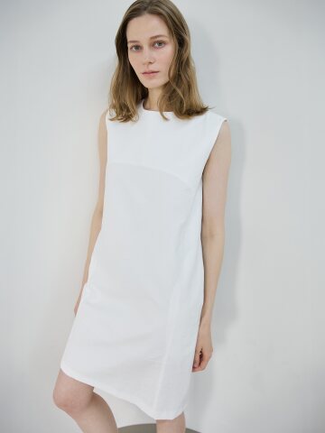 Foret Sleeveless Dress_Ivory


