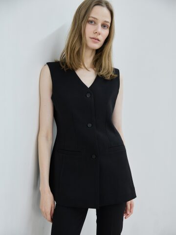 Nu Line Vest_Black



