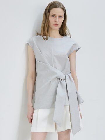 Vine Blouse_Mint Gray





