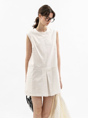 WD_Sleeveless a-line mini dress_2color