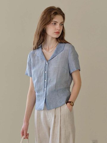 SR_Fermented washed blouse